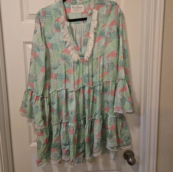 Kenny Flowers Vibrant Tropical Dress - Picture 2 of 12